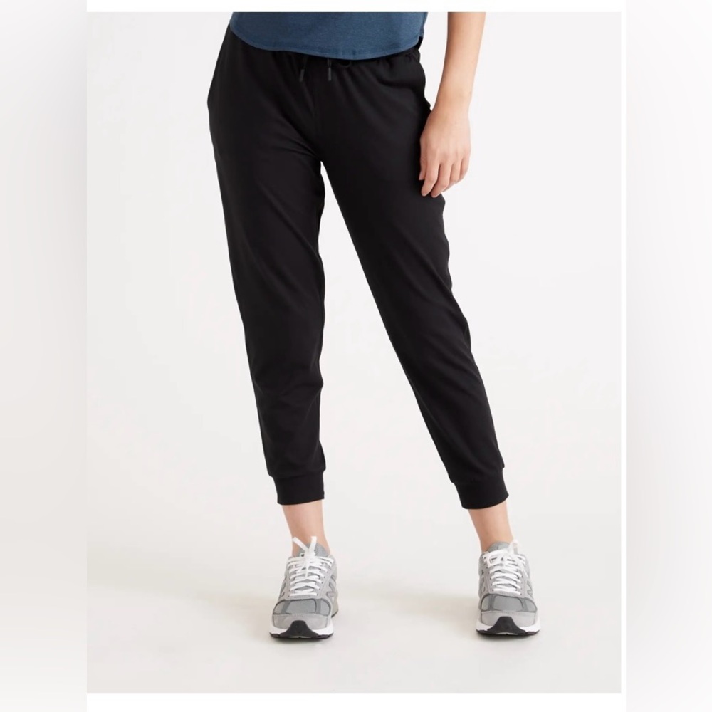 Quince Flowknit mid-rise jogger M